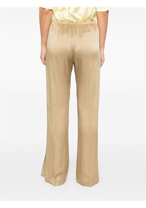 Pantaloni in raso beige Forte Forte - donna FORTE FORTE | 135623088